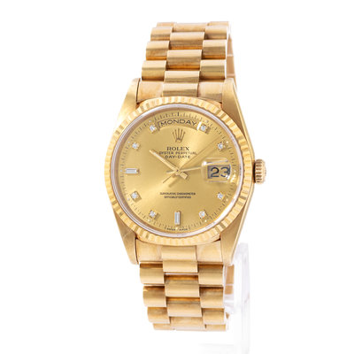 Rolex Day-Date 36 18238 Champagne Dial 36
