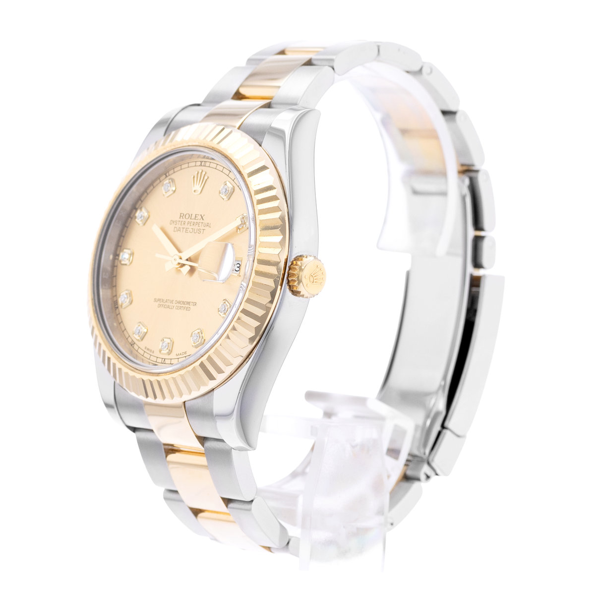 Rolex Datejust II 116333 Champagne Dial 41