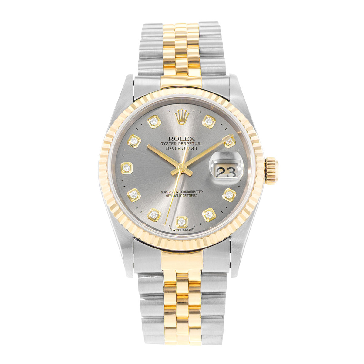 Rolex Datejust 36 16233 Silver Dial 36