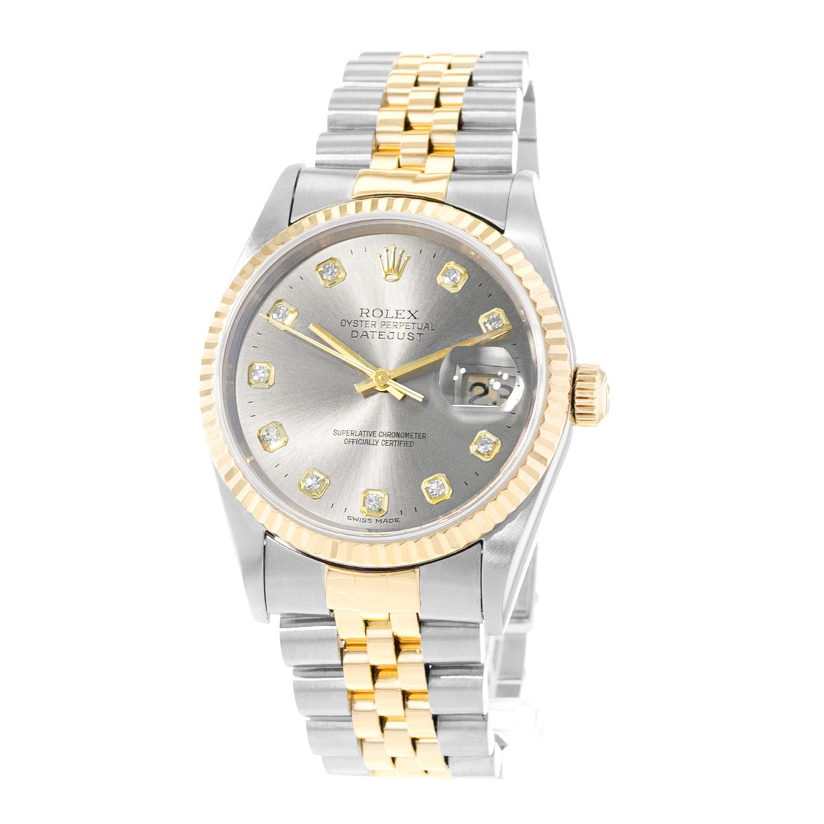 Rolex Datejust 36 16233 Silver Dial 36