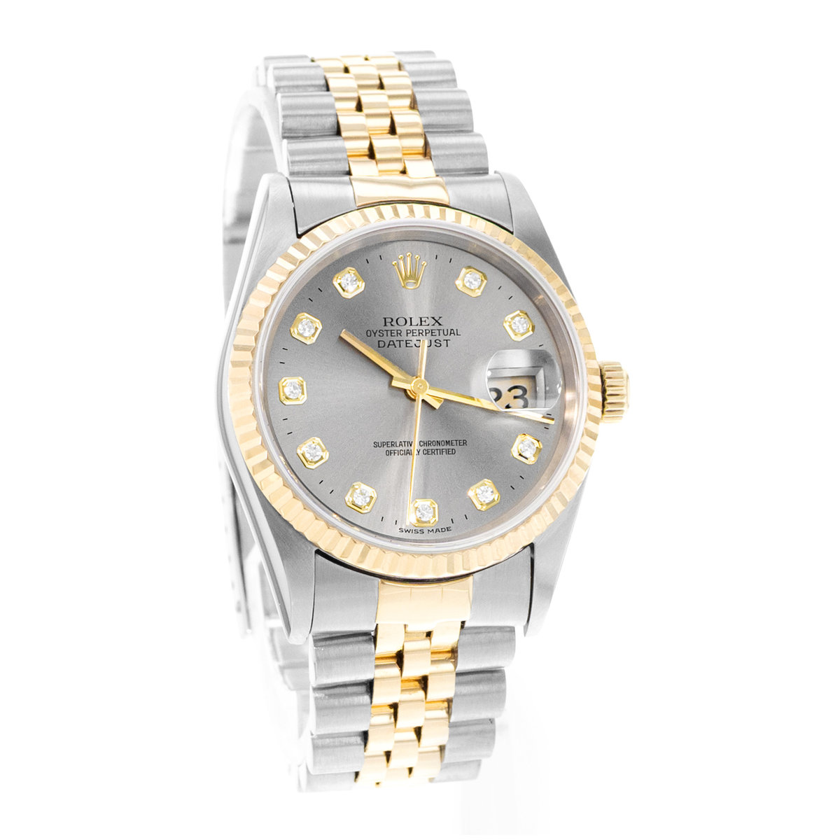 Rolex Datejust 36 16233 Silver Dial 36