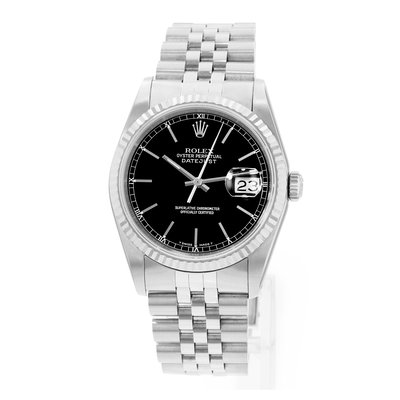 Rolex Datejust 36 16234 Black Dial 36