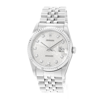 Rolex Datejust 36 16234 Silver Dial 36