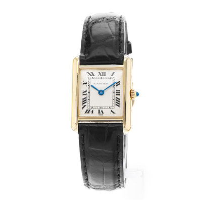 Cartier Tank Louis W1512753 Silver Dial 21x28