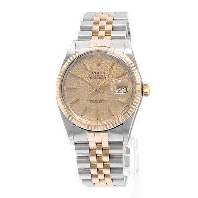 Rolex Datejust 36 16013 Champagne Dial 36