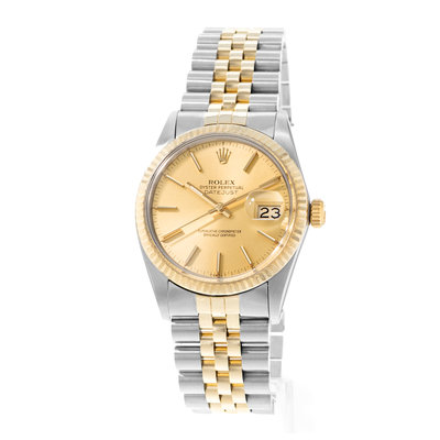 Rolex Datejust 36 16013 Champagne Dial 36