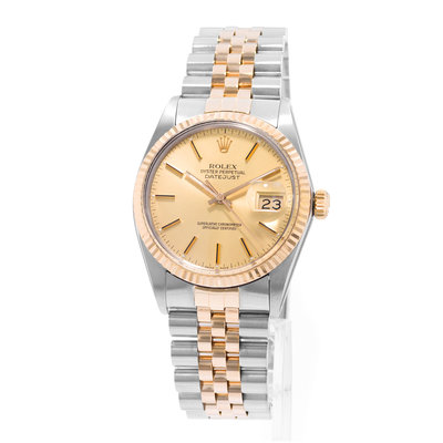 Rolex Datejust 36 16013 Gold Dial 36