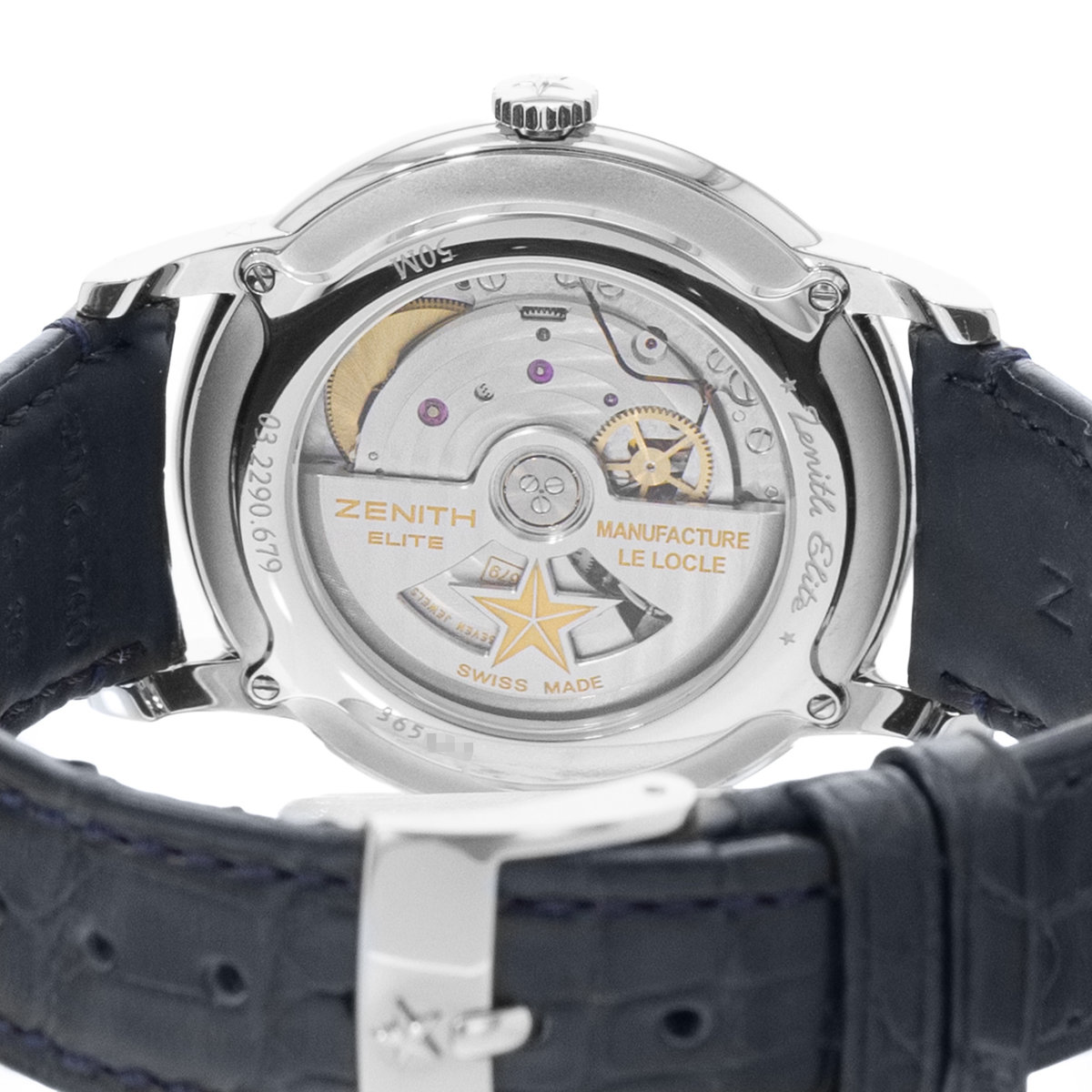 Zenith Elite 03.2290.679/51.C700 Blue Dial 39