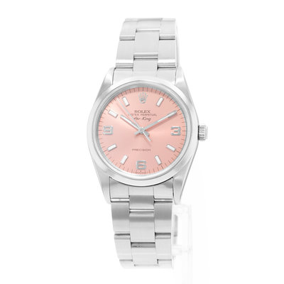 Rolex Air King 34mm 14000 Pink Dial 34