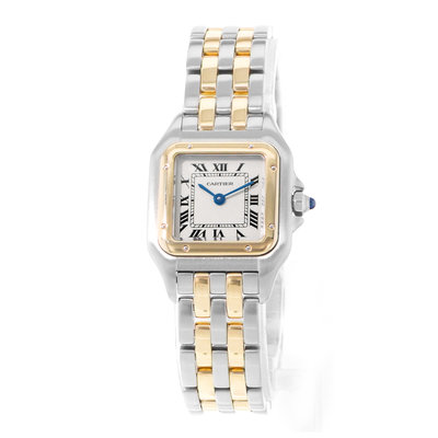 Cartier Panthere W25029B6 1120 Silver Dial 22x30