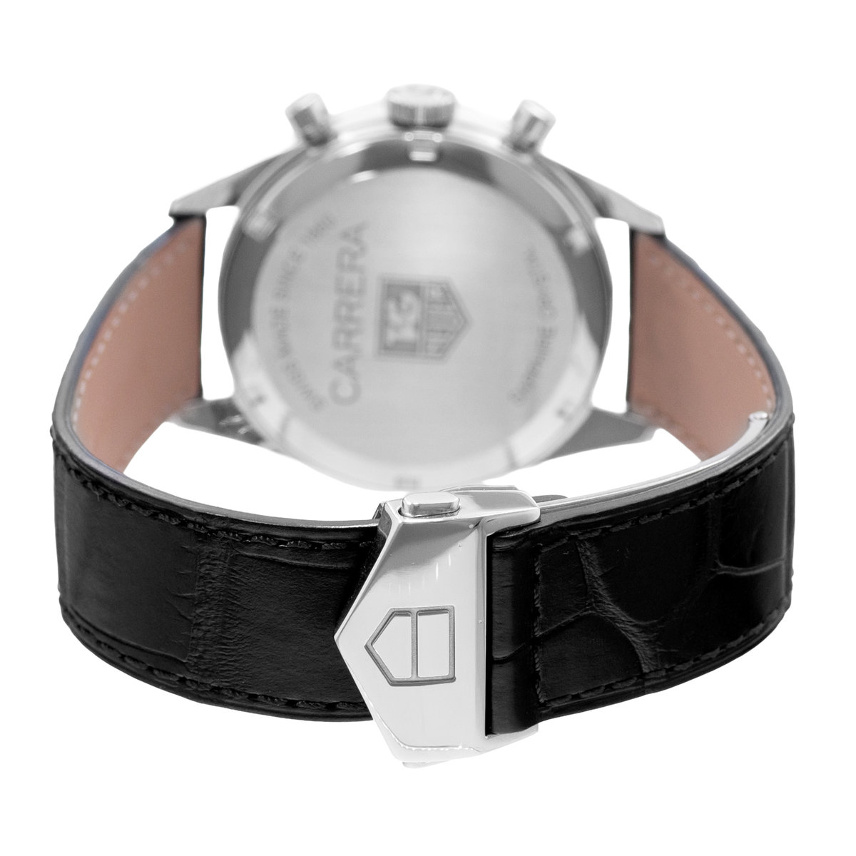TAG Heuer Carrera Calibre 17 CV2111.FC6180 Black Dial 39