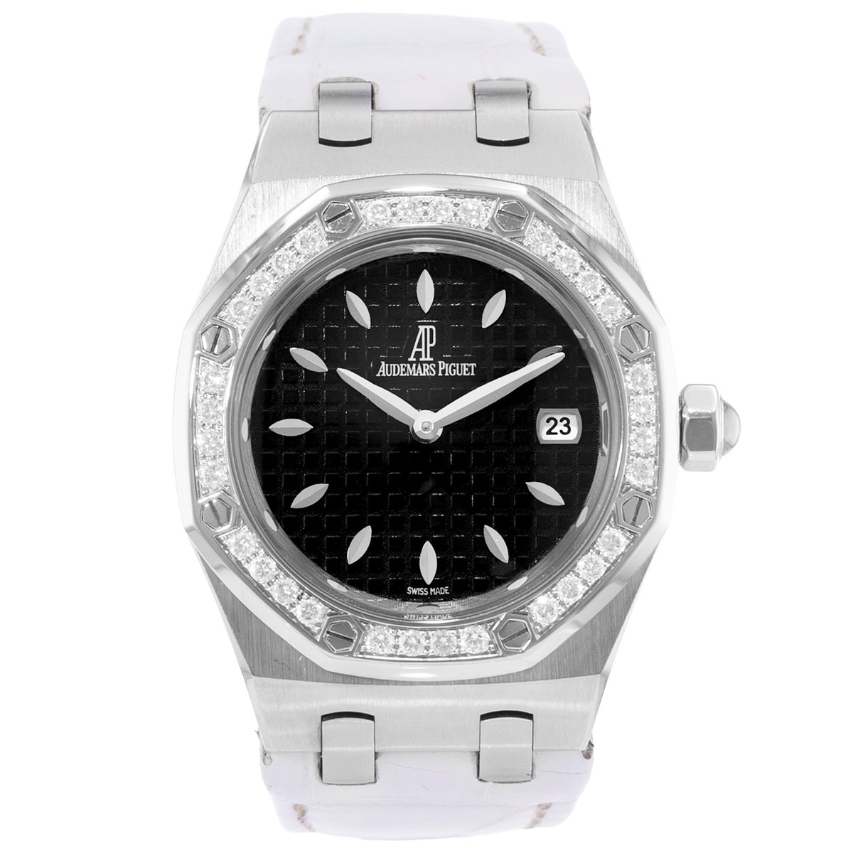 Audemars Piguet Royal Oak Lady 67601ST Black Dial 33