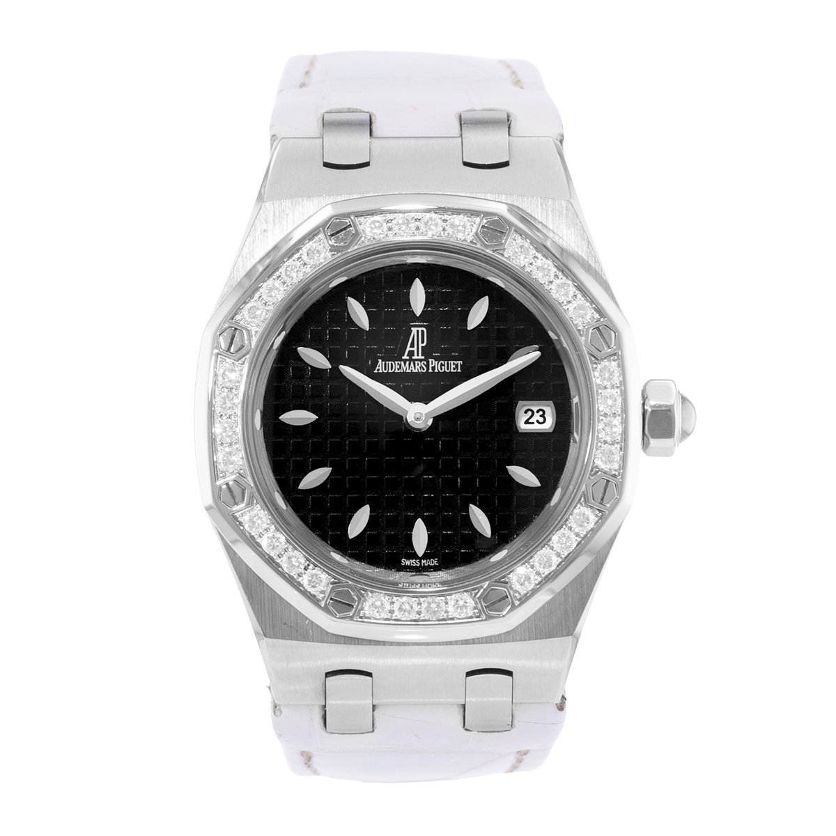Audemars Piguet Royal Oak Lady 67601ST Black Dial 33