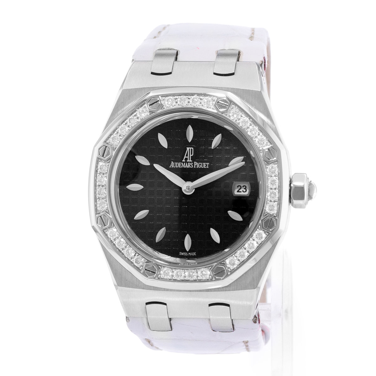Audemars Piguet Royal Oak Lady 67601ST Black Dial 33