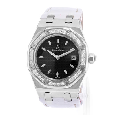 Audemars Piguet Royal Oak Lady 67601ST Black Dial 33