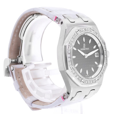 Audemars Piguet Royal Oak Lady 67601ST Black Dial 33