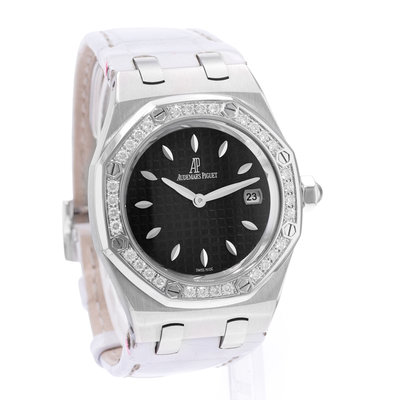 Audemars Piguet Royal Oak Lady 67601ST Black Dial 33