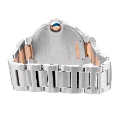 Cartier Ballon Bleu 33mm WE902077 3753 Silver Dial 33