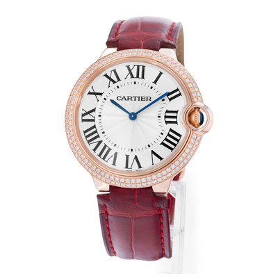 Cartier Ballon Bleu 40mm WE902055 3661 Silver Dial 40