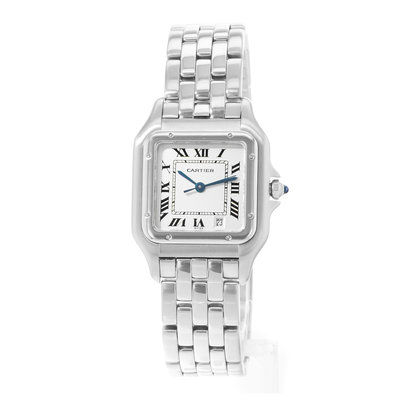 Cartier Panthere W25054P5 1310 Silver Dial 27