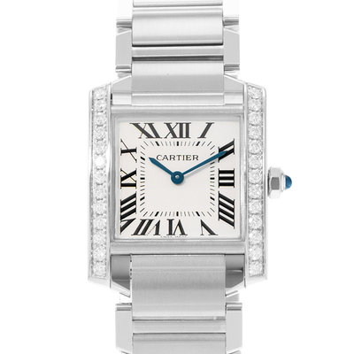 Cartier Tank Francaise W4TA0009 3751 Silver Dial 25