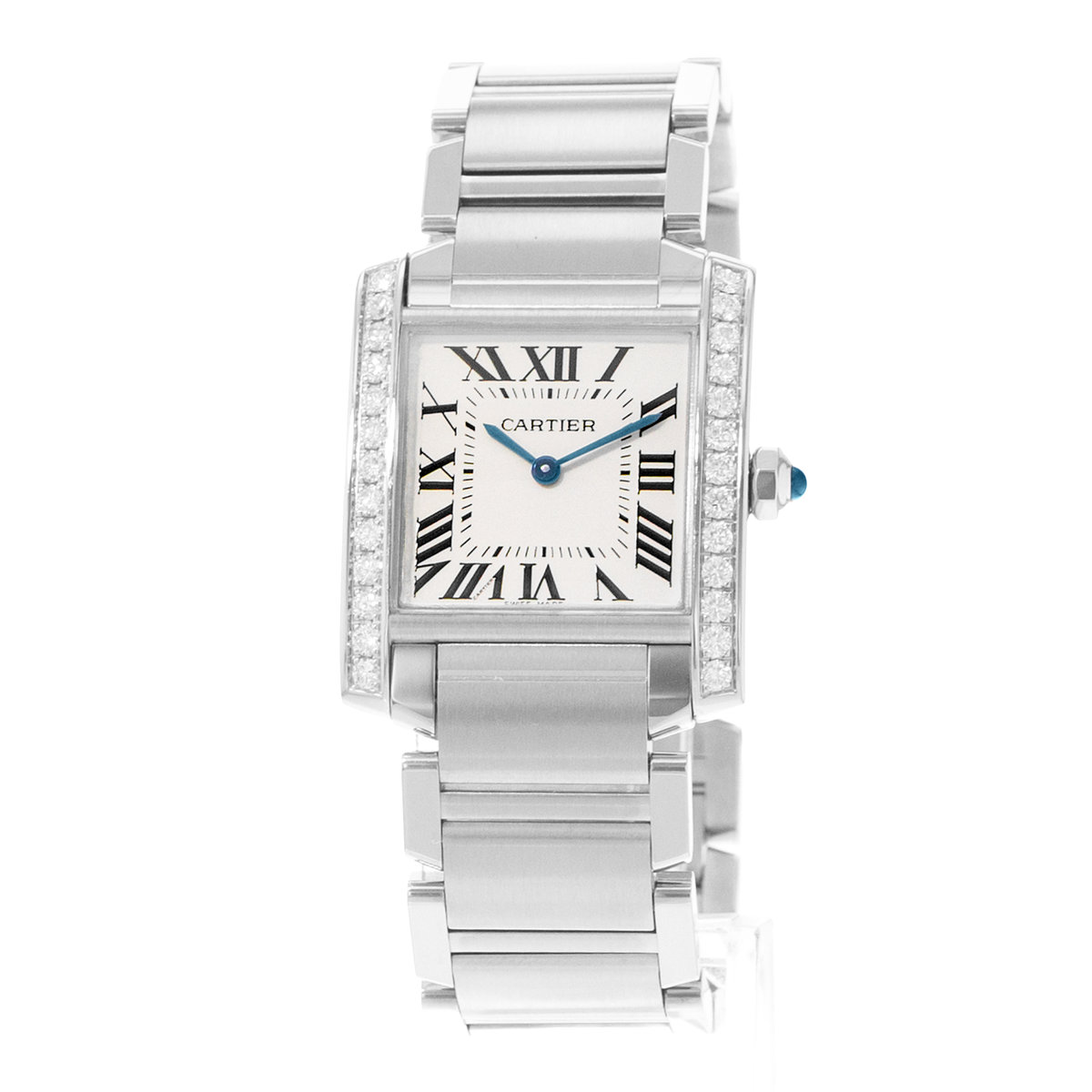 Cartier Tank Francaise W4TA0009 3751 Silver Dial 25