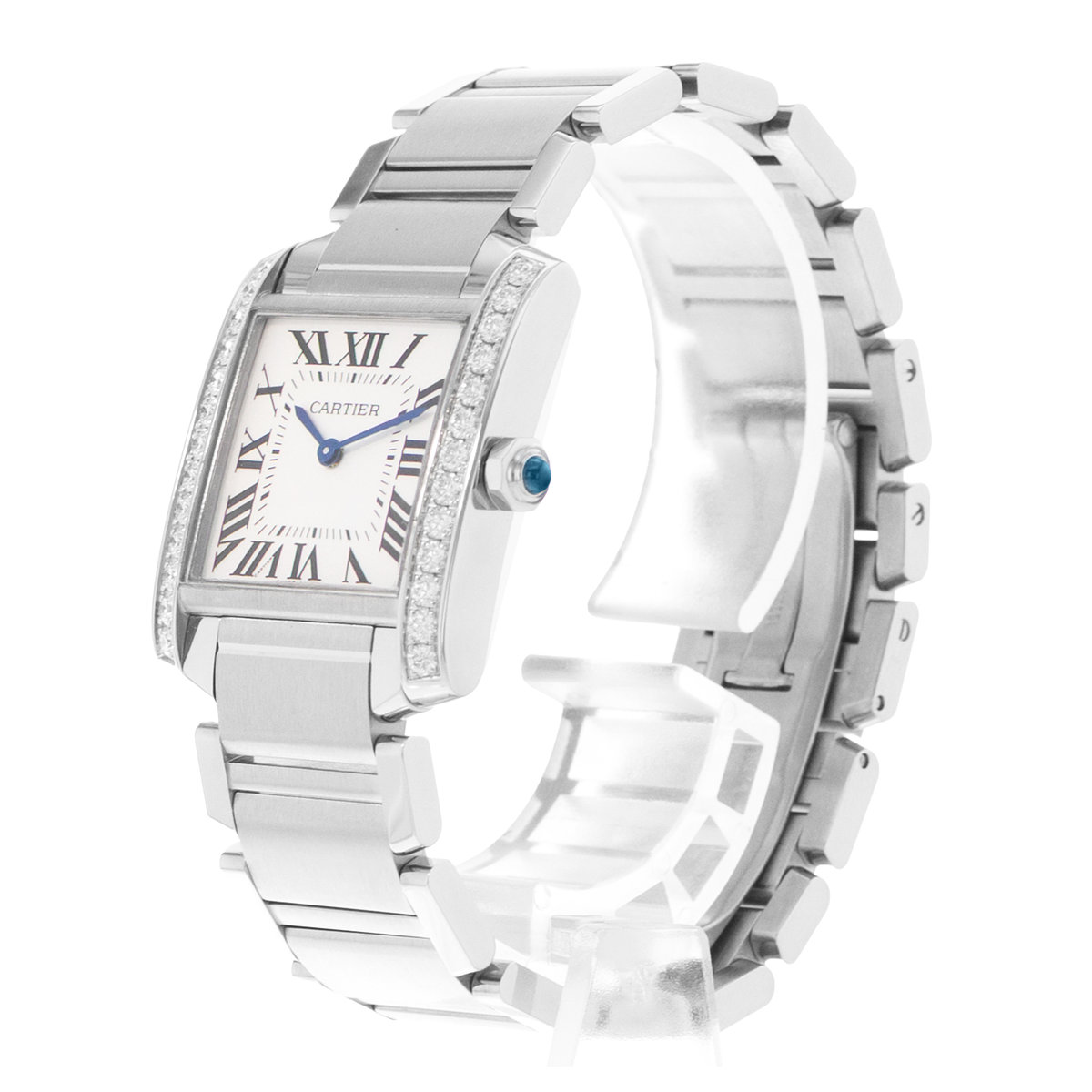 Cartier Tank Francaise W4TA0009 3751 Silver Dial 25