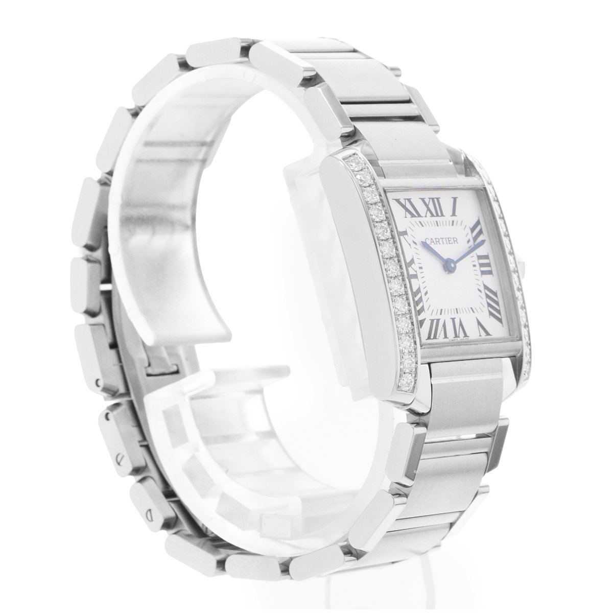 Cartier Tank Francaise W4TA0009 3751 Silver Dial 25
