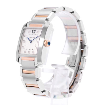 Cartier Tank Francaise WE110005 3751 Silver Dial 30