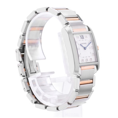 Cartier Tank Francaise WE110005 3751 Silver Dial 30