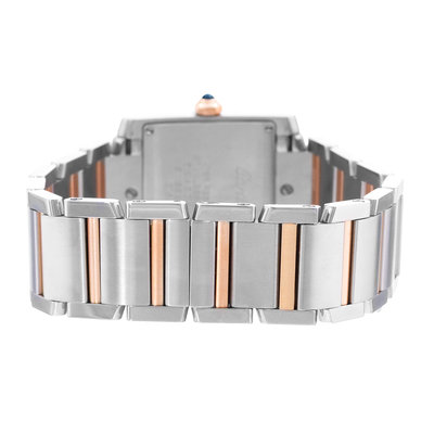 Cartier Tank Francaise WE110005 3751 Silver Dial 30