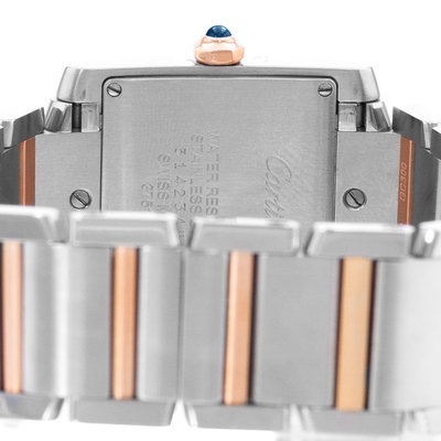 Cartier Tank Francaise WE110005 3751 Silver Dial 30