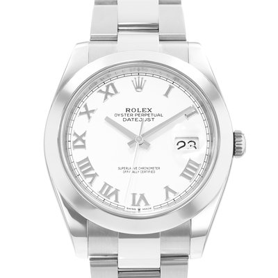 Rolex Datejust 41 126300 White Dial 41