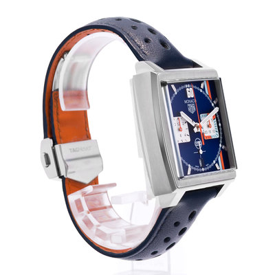 TAG Heuer Monaco CBL2115 Blue Dial 39