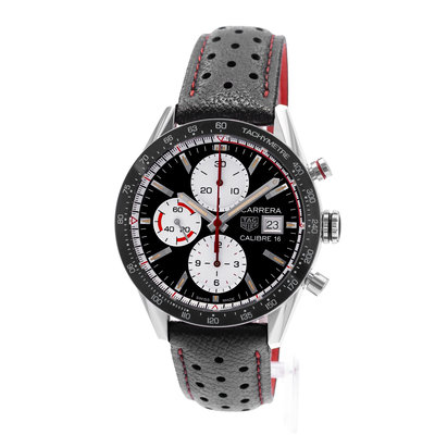 TAG Heuer Carrera Calibre 16 CV201AP.FC6429 Black Dial 41