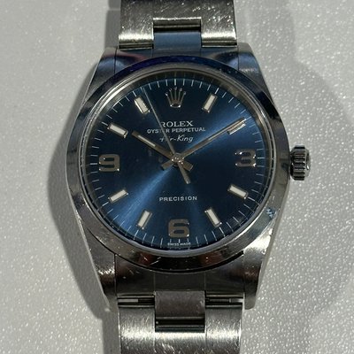 Rolex Air King 34 14000 Blue Dial 34