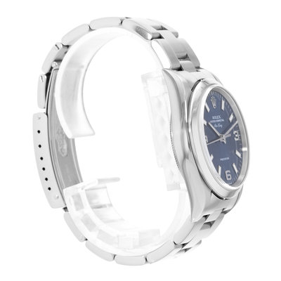 Rolex Air King 34 14000 Blue Dial 34