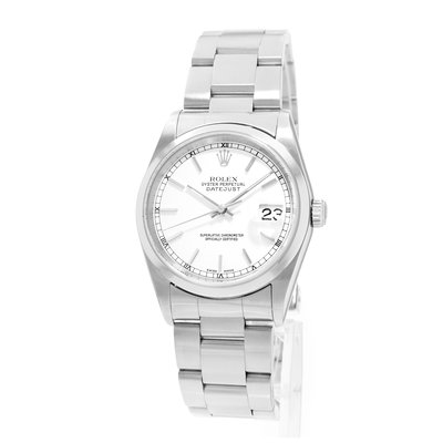 Rolex Datejust 36 16200 White Dial 36