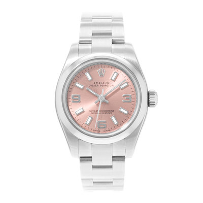 Rolex Oyster Perpetual 26 176200 Pink Dial 26