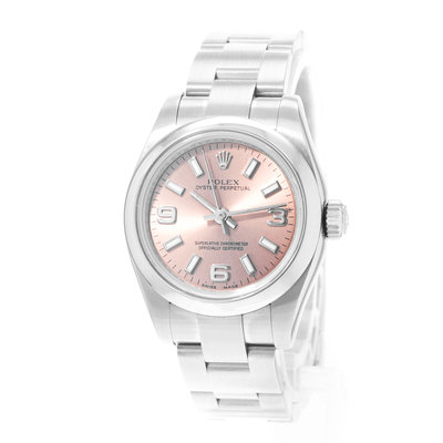 Rolex Oyster Perpetual 26 176200 Pink Dial 26