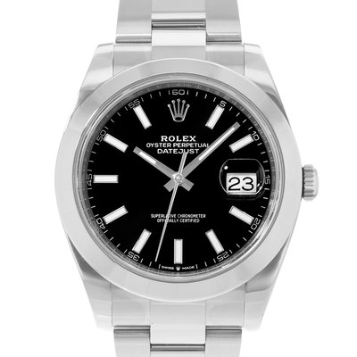 Rolex Datejust 41 126300 Black Dial 41