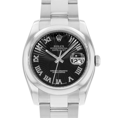 Rolex Datejust 36 116200 Black Dial 36
