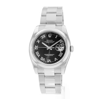 Rolex Datejust 36 116200 Black Dial 36