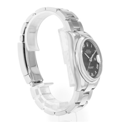 Rolex Datejust 36 116200 Black Dial 36