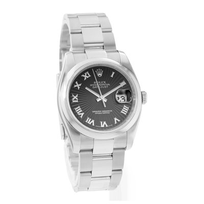 Rolex Datejust 36 116200 Black Dial 36