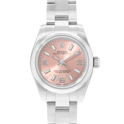 Rolex Oyster Perpetual 26 176200 Pink Dial 26