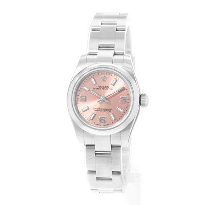 Rolex Oyster Perpetual 26 176200 Pink Dial 26