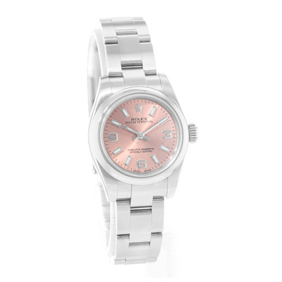 Rolex Oyster Perpetual 26 176200 Pink Dial 26