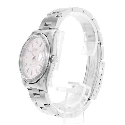 Rolex Oyster Perpetual Date 34 15200 Silver Dial 34