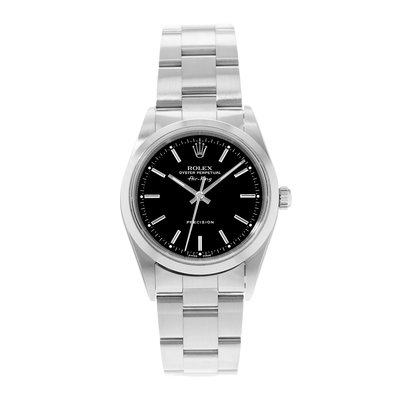 Rolex Air King 34 14000 Black Dial 34